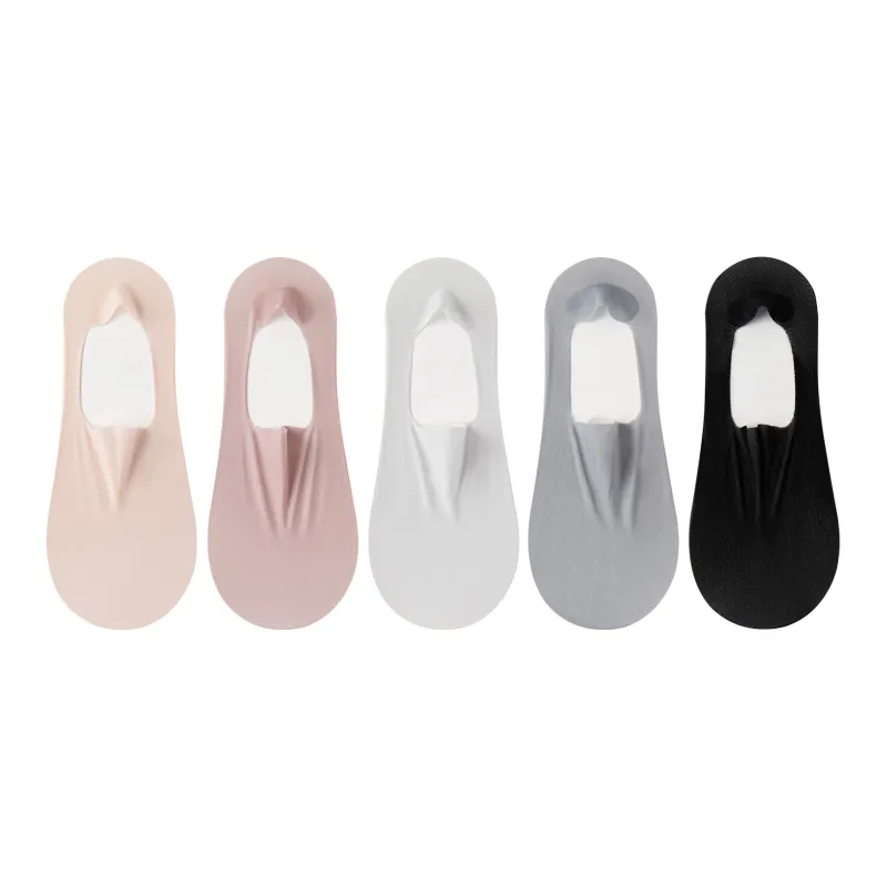 XXLLG No Show Socks Women's 5 Pack-12