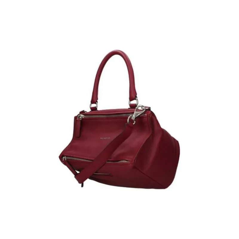 GIVENCHY Pandora Leather Handbag Medium Size Women's Fuchsia-3