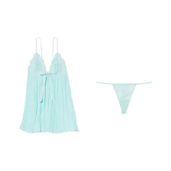 VICTORIA'S SECRET Pajama Set Women's Sky Blue