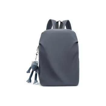 UNITE STAR Nylon Backpack Medium Size Unisex Black/Gray/White/Pink