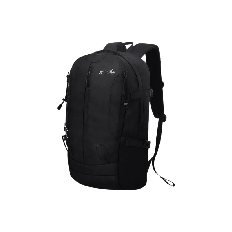 XTEP Fabric Backpack Regular Unisex Black-1