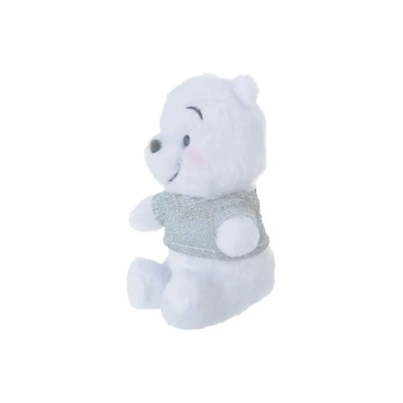 Disney Winnie Winter Shiny Color Dolls Plush Pendant 13.5cm Height-1