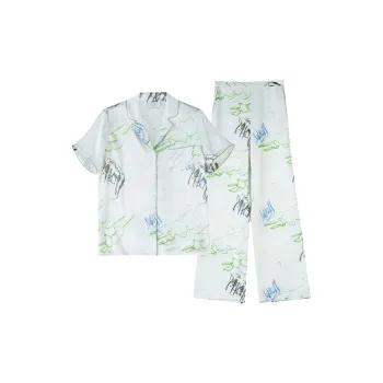 SILKISS Pajama Set Women's Green