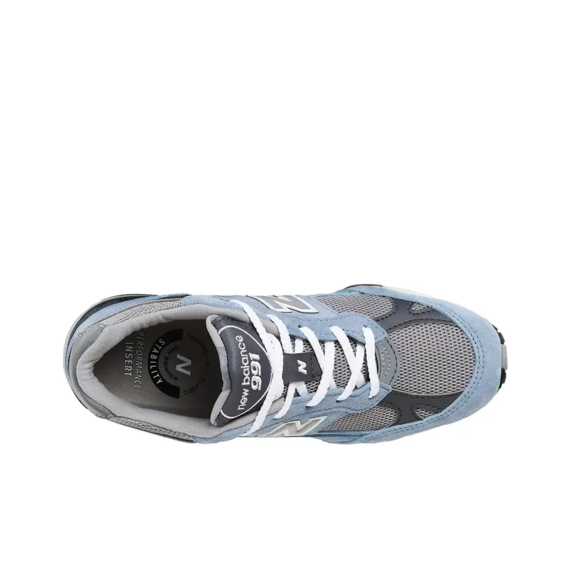 New Balance 991 MiUK Dusty Blue Smoked Pearl Women's-2