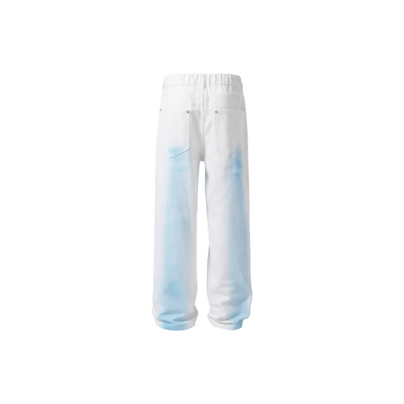 KGK Jeans Men White-1