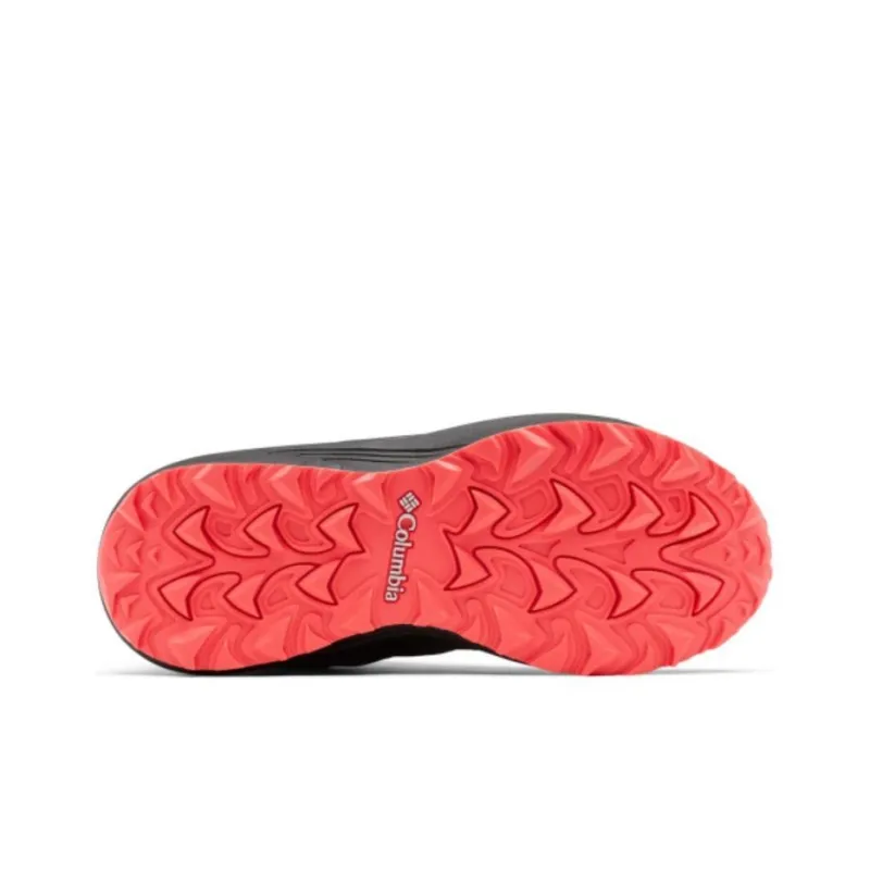 Columbia TRAILSTORM MID Cushioning Anti-Slip And Wear-Resistant Low-Top Trekking Shoes Women's Black Orange Loose Fit-4