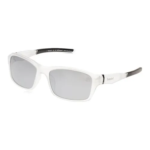 Timberland Irregular Shape Sunglasses Men's White