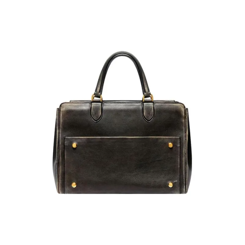 Balenciaga Women's Money Medium Tote Bag Used Effect Black-2