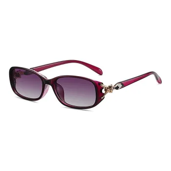 MT·MIT PC Metal Oval Sunglasses Women's