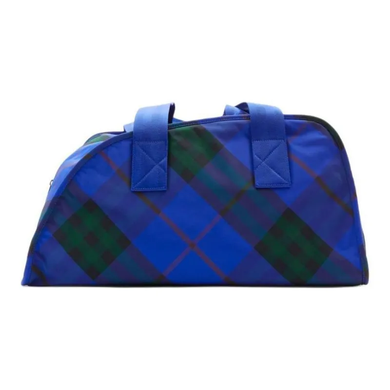 Burberry Polyamide Portable One Shoulder Travel Bag Men's Blue Green-2
