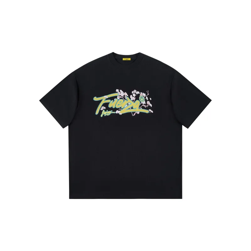 FUERZA Drop Shoulder Sleeve T Shirt Unisex-7