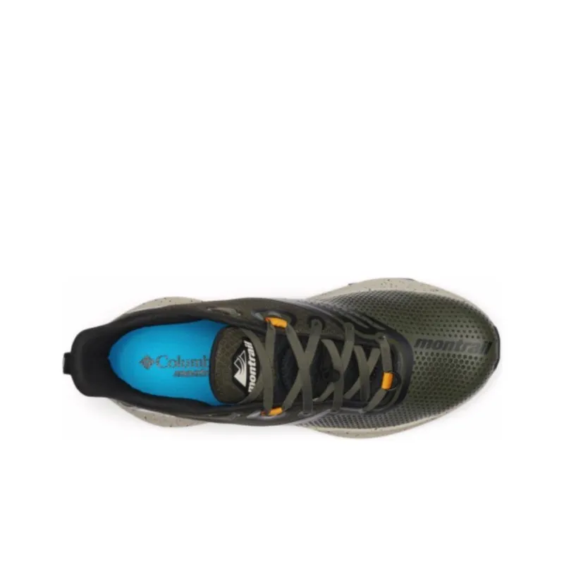 Columbia MONTRAIL Cushioning Breathable Low-Top Trekking Shoes Men's Dark Green-3