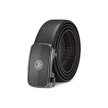 JAGUAR Leather Belts Men Black
