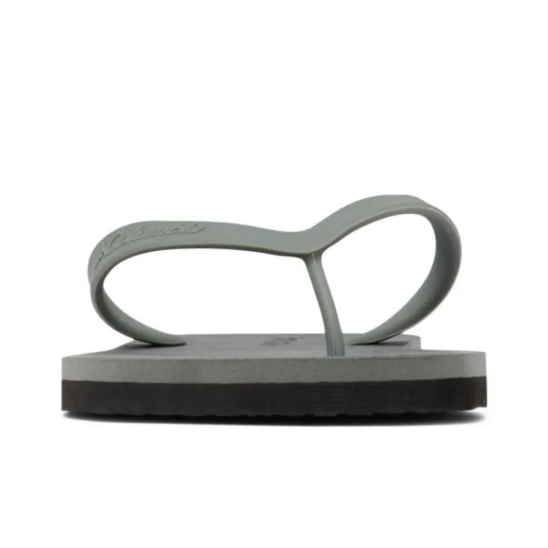 Columbia Slip-Resistant Quick Dry Flip Flops Men's Green Gray-2