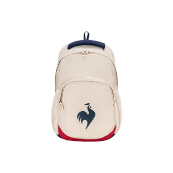 Le Coq Sportif Fabric Backpack Tubas Unisex Original White/Black