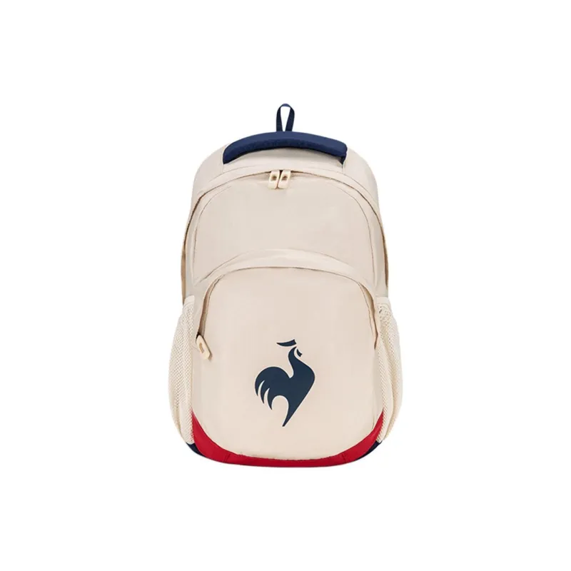 Le Coq Sportif Fabric Backpack Tubas Unisex Original White/Black-0