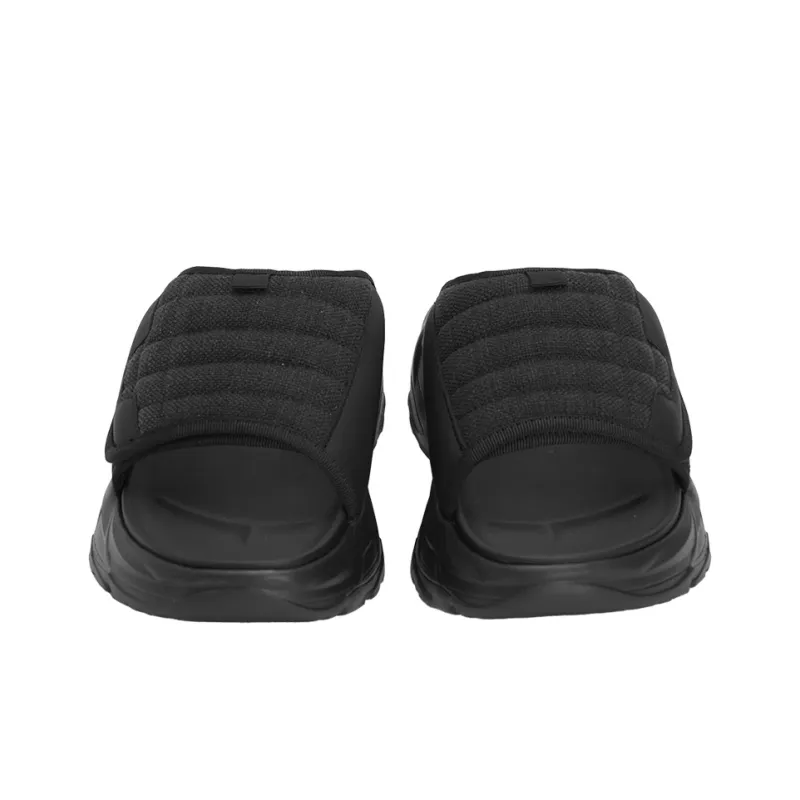 URBAN REVIVO Slide Slippers Men Ivory White-2