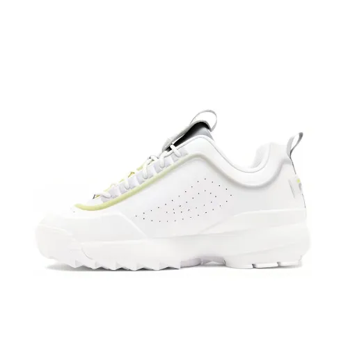 FILA Disruptor Running Shoes Women's Low-Top White