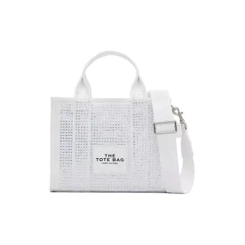 MARC JACOBS The Small Crystal Canvas Tote Bag