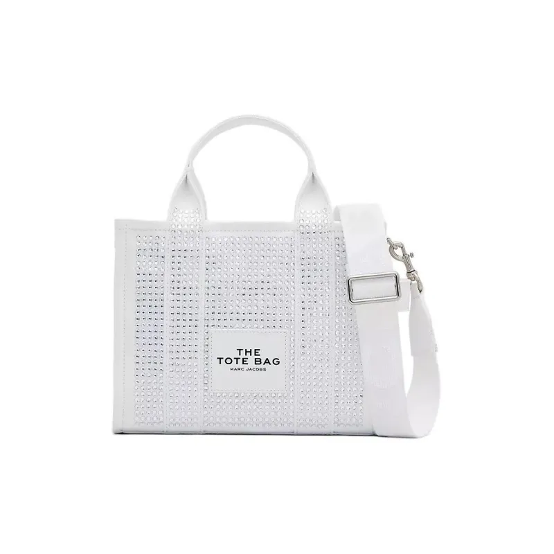 MARC JACOBS The Small Crystal Canvas Tote Bag-0