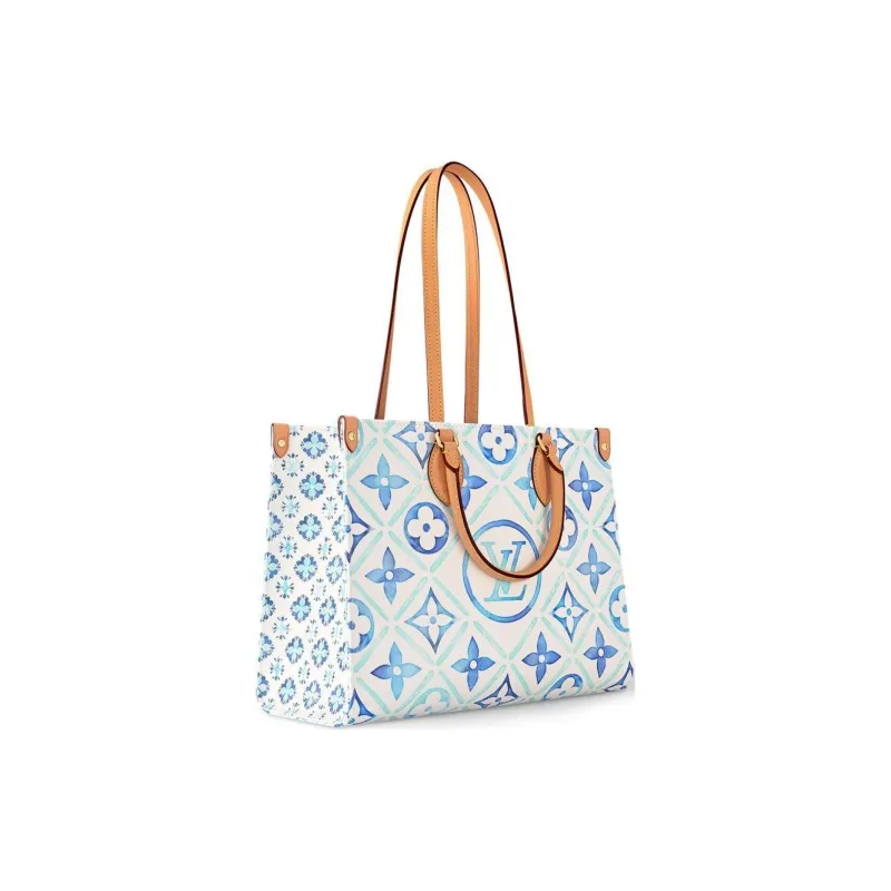 LOUIS VUITTON OnTheGo Mm Lagoon Blue-1