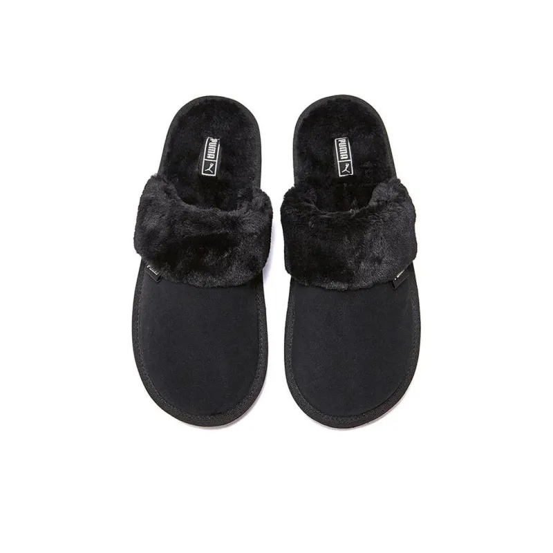 PUMA Fluff Mule Bx Fur 'Black' Women's-2
