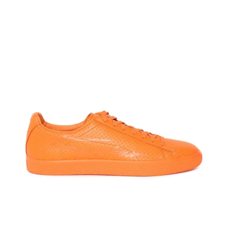 PUMA Clyde Perforated Trapstar Golden Poppy-1