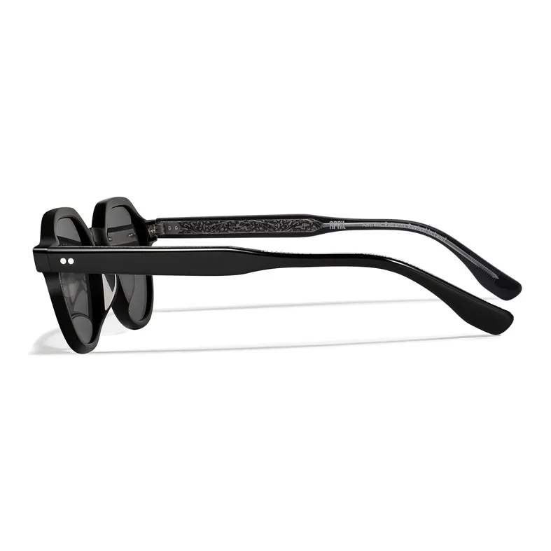 APRIL Plate Frame Irregular Shape Sunglasses With Polarized Lenses Unisex-5