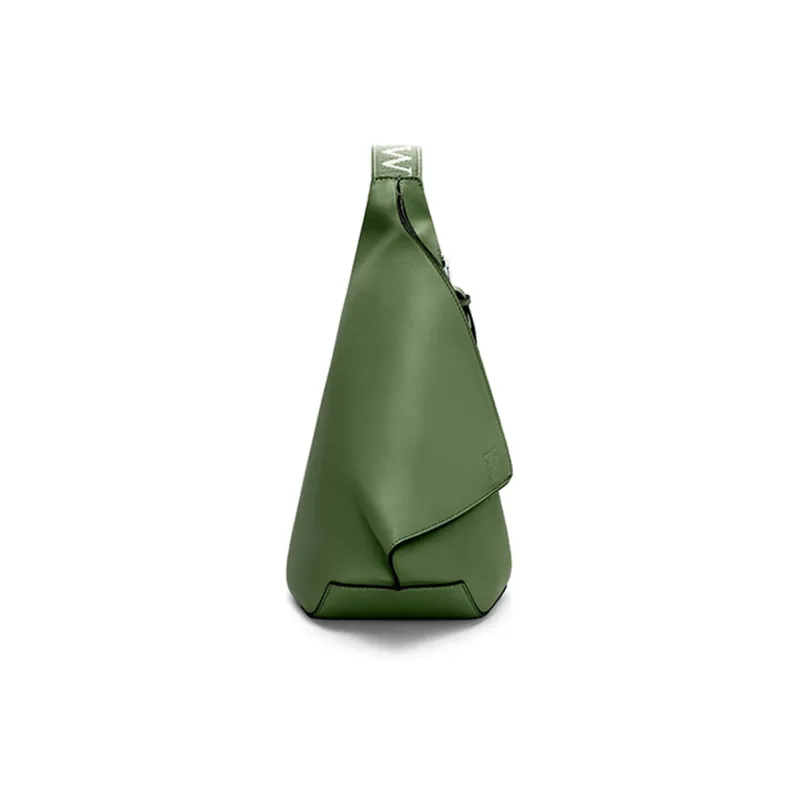 LOEWE Anton Sling Calfskin Shoulder Bags Sling Bags Men's Hunter Green-0