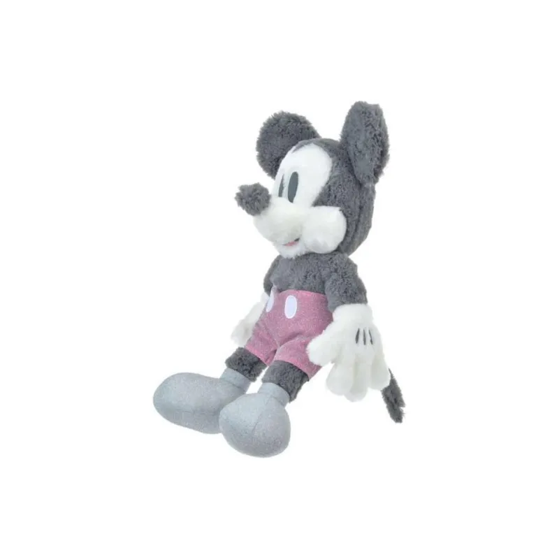 Disney Mickey Mouse Winter Shimmer Winter Shiny Color Dolls Plush Doll 33cm Height-2