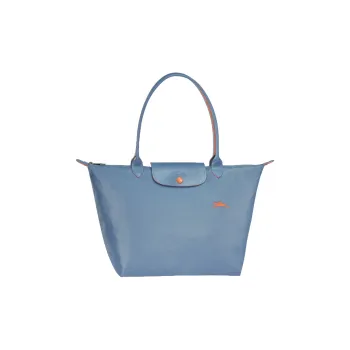 LONGCHAMP Le Pliage Club Fabric Dumpling Bag Handbag, Shoulder Bag Women's Blue
