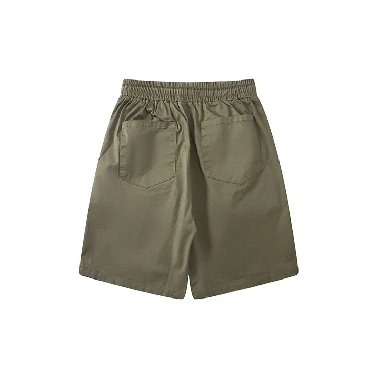 I'm David Casual Shorts Men's Army Green-1