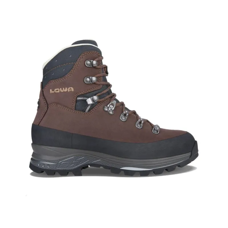 Lowa Baffin Pro LL II Anti-Slip Wear-Resistant High-Top Trekking Shoes Women's Brown Black-1