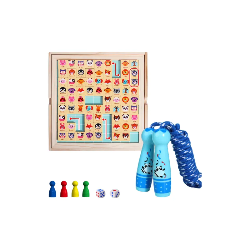 CAYI Ludo Chessboard Game Intelligence And Thinking Training Toy Board Games-2