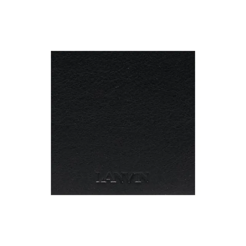 Lanvin Calfskin Wallet Men's Black-3