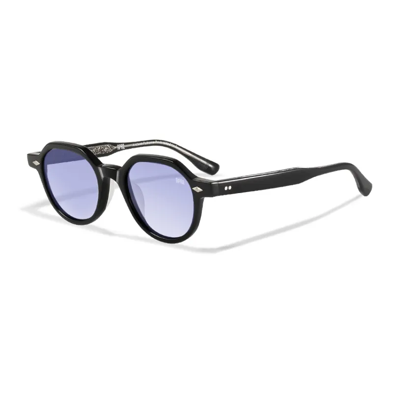 APRIL Plate Frame Irregular Shape Sunglasses With Polarized Lenses Unisex-20