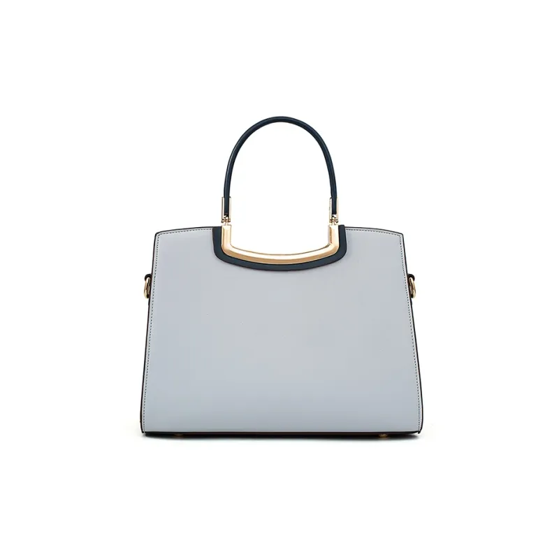 Vigno Synthetic Leather Mommy Bag Crossbody Handbag Regular Women's Apricot/Blue-11