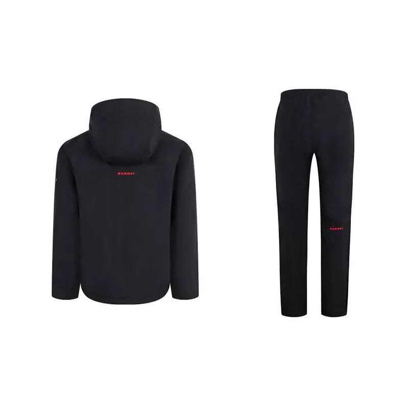 MAMMUT Casual Sportswear Men's Black Patchwork-1