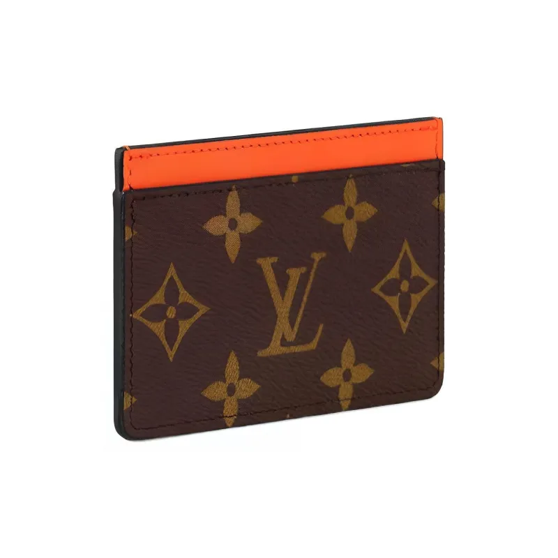 LOUIS VUITTON Card Holder Pm Colormania Orange-1