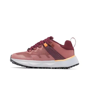 Columbia FACET 75 Cushioned Slip Resistant Abrasion Resistant Low Top Hiking Shoes Women's Red