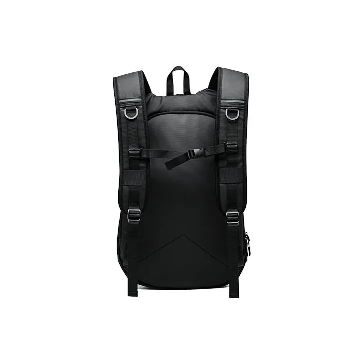 RIOREX Fabric Backpack Regular Unisex Black-3