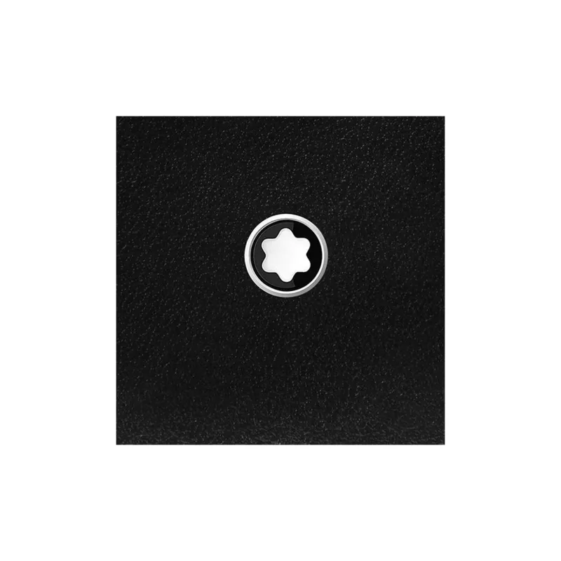 MONTBLANC Meisterstuck Cow Leather Card Holder Men's Black-3
