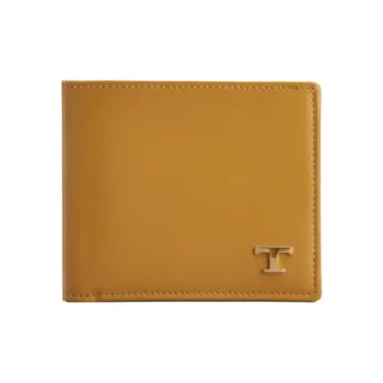 TOD'S Leather Wallet Men's Yellow