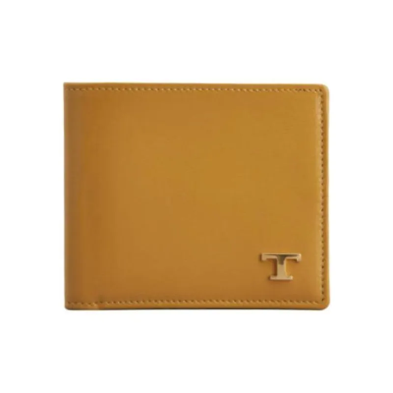 TOD'S Leather Wallet Men's Yellow-0