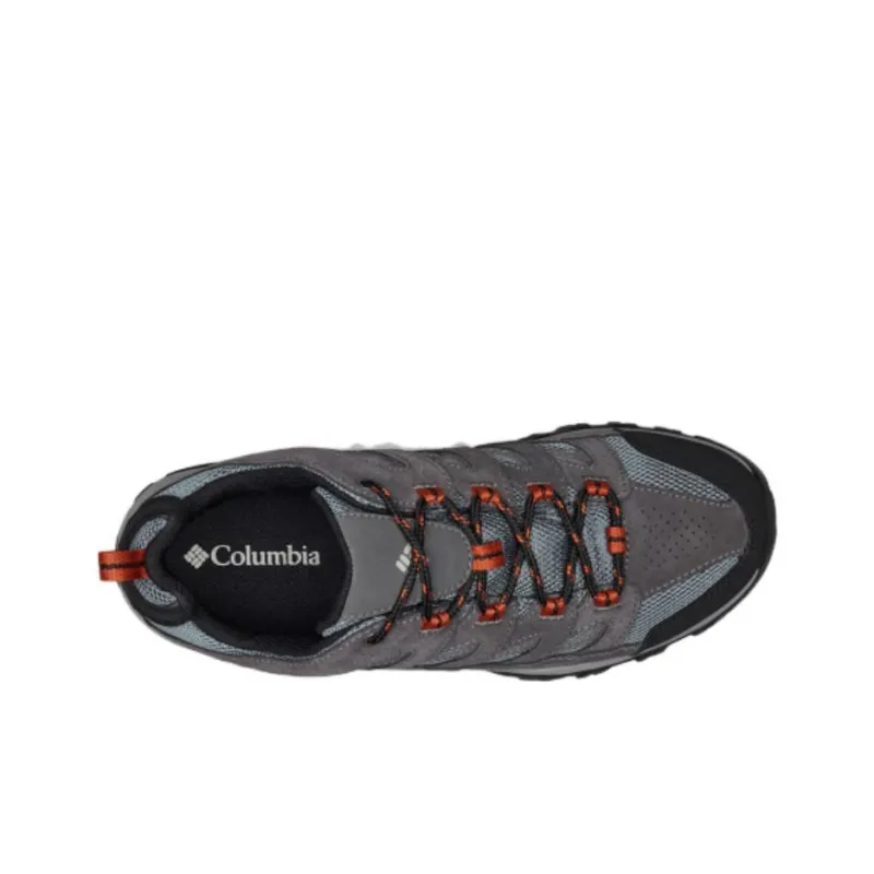 Columbia CRESTWOOD Waterproof And Breathable Low-Top Trekking Shoes Men's Umber Black-2