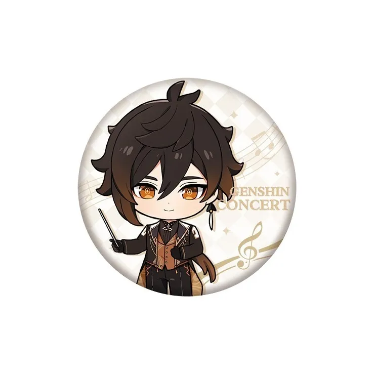 GenShin Xiao, Zhongli, Tartaglia, Abul, Eula, Ganyu, Diona Dust World Splendid Collection Character Q Version Badges-1