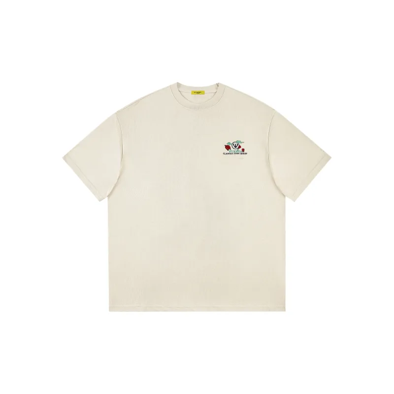 FUERZA Drop Shoulder Sleeve T-Shirt Unisex-4
