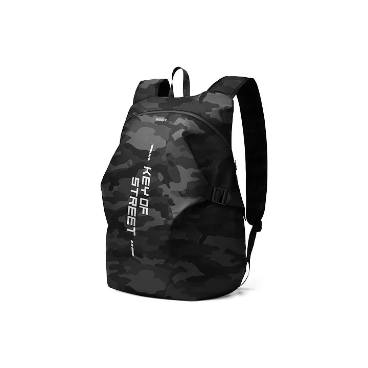 RIOREX Fabric Backpack Regular Unisex Black-10