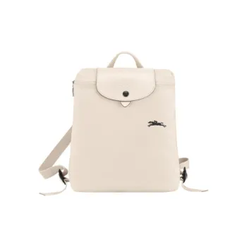 LONGCHAMP Le Pliage Canvas Backpack Regular Women's Hawthorn Blossom White