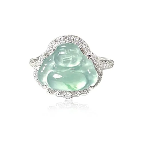 Xin Yu jewelry Jadeite Rings Unisex